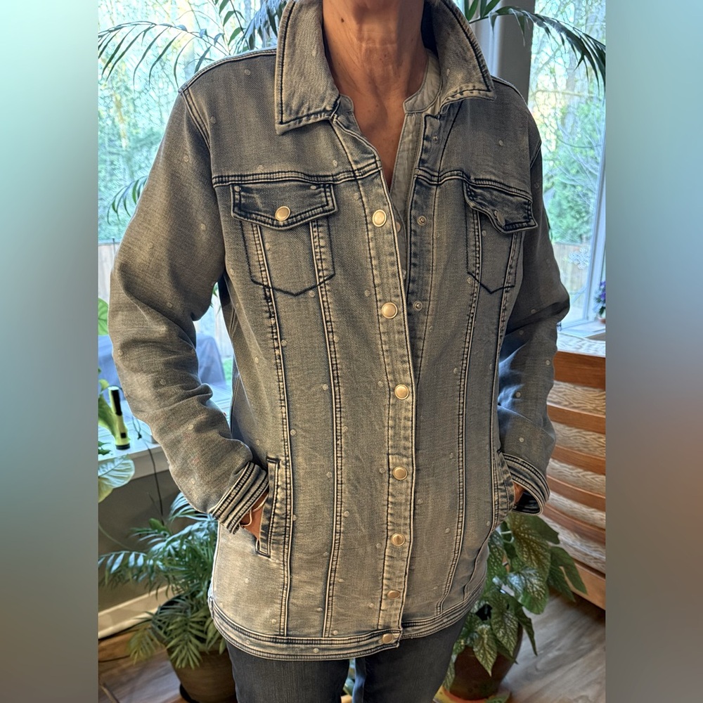 TRIBAL DENIM JACKET